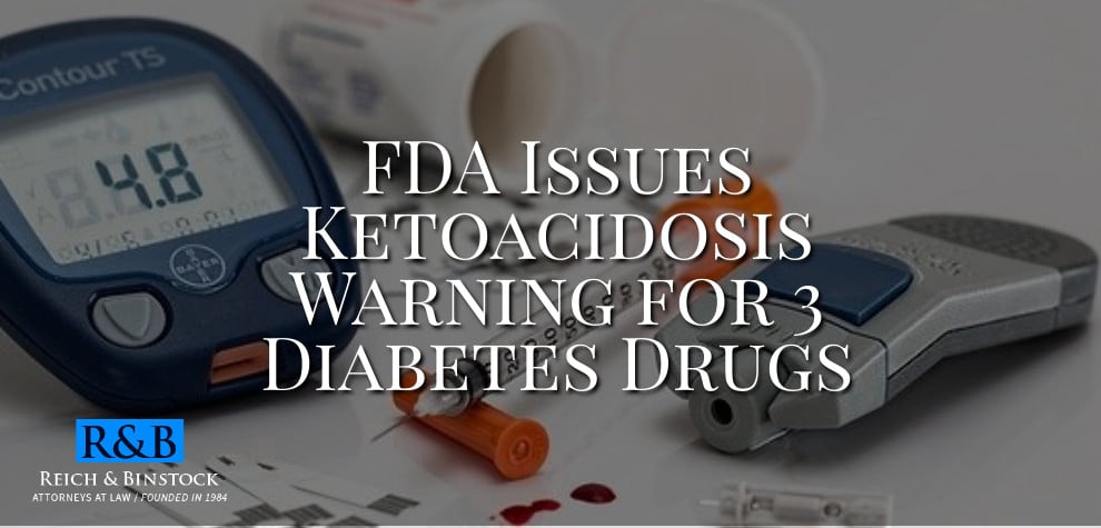 FDA Issues Ketoacidosis Warning for 3 Diabetes Drugs