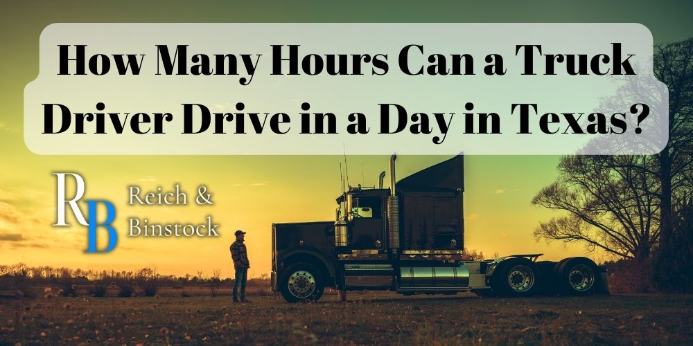 How Many Hours Can A Truck Driver Drive?