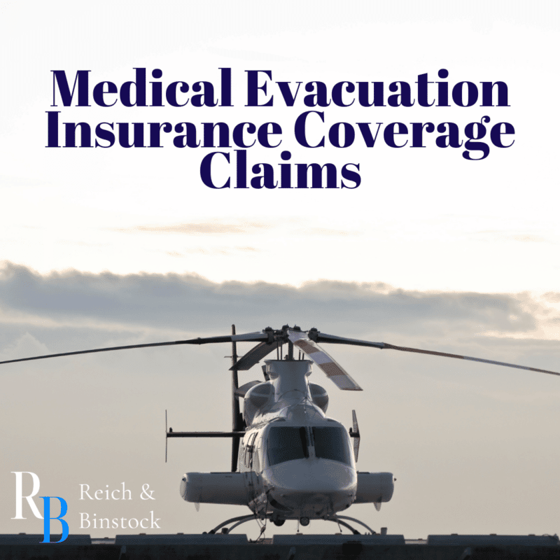 Medical Evacuation Insurance Coverage