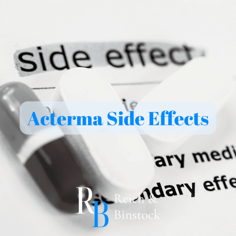 Acterma Side Effects