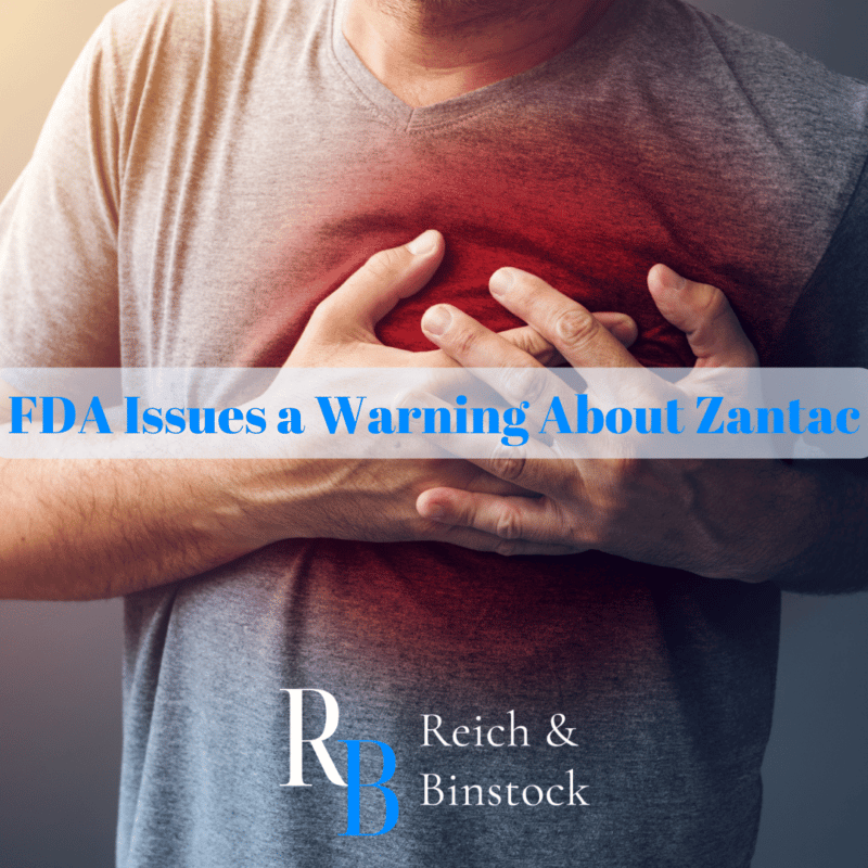 FDA Issues a Warning About Zantac