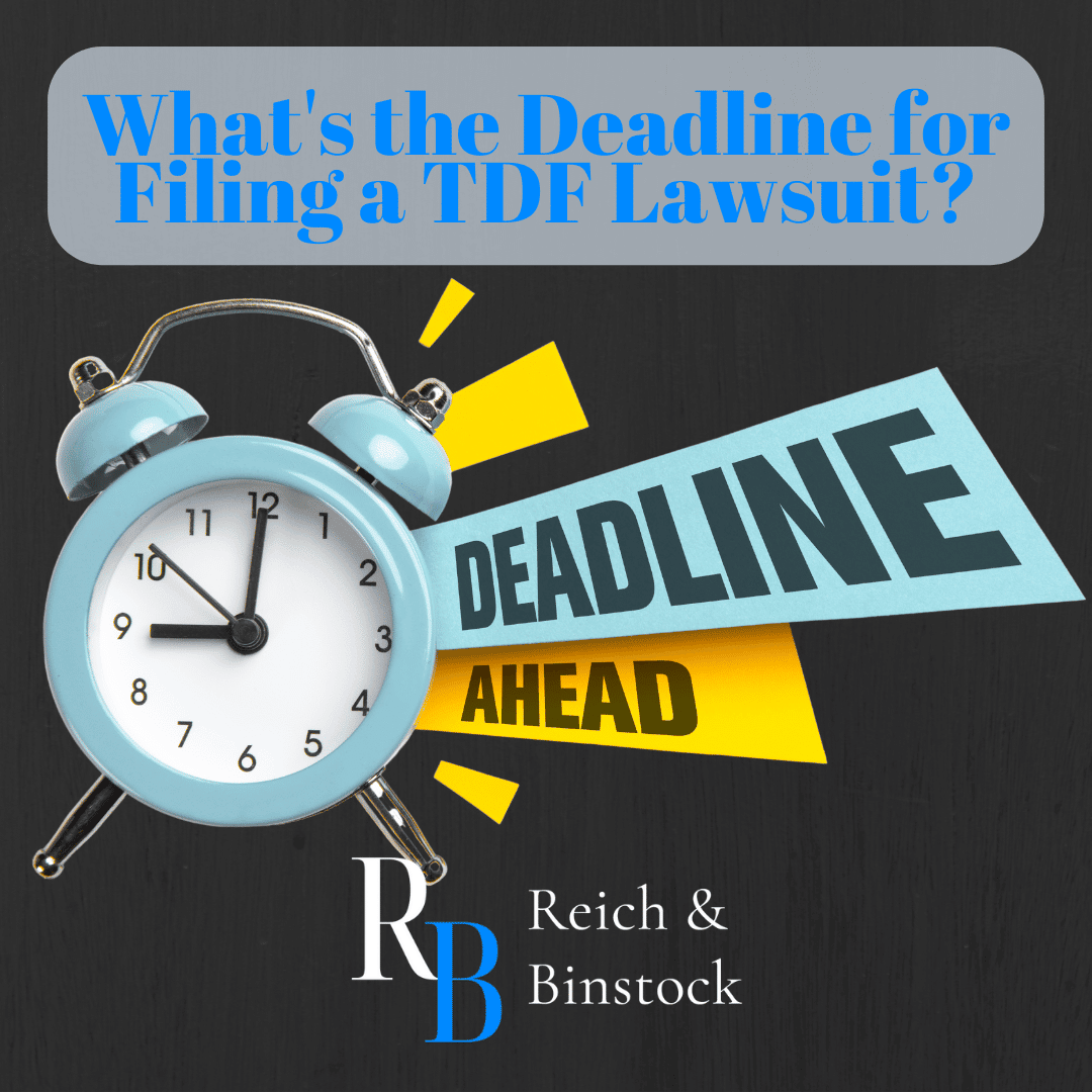 What's the Deadline for Filing a TDF Lawsuit?