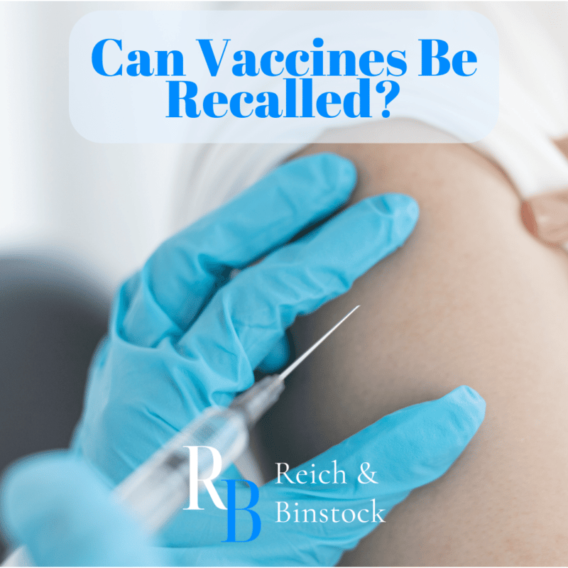Can Vaccines Be Recalled?