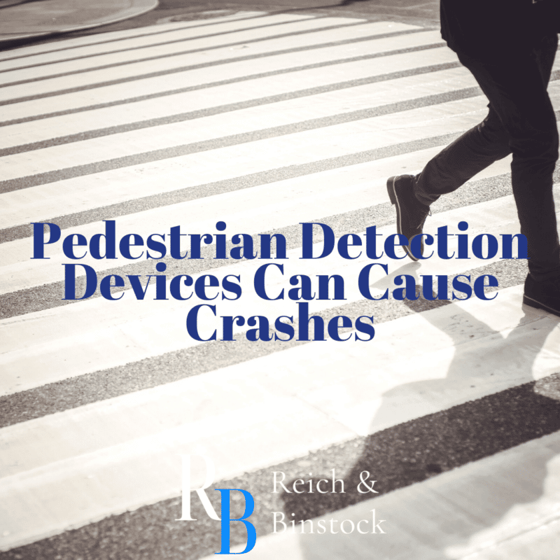Pedestrian Detection Devices Can Cause Crashes