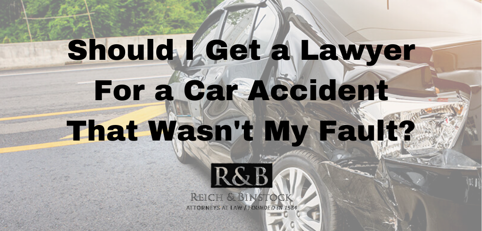 Should I Get a Lawyer For a Car Accident That Wasn't My Fault