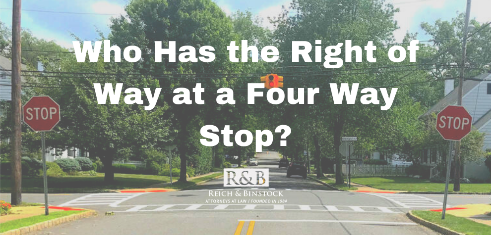 Who Has the Right of Way at a Four Way Stop