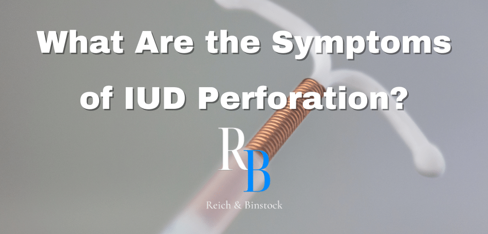 What Are the Symptoms IUD Perforation?