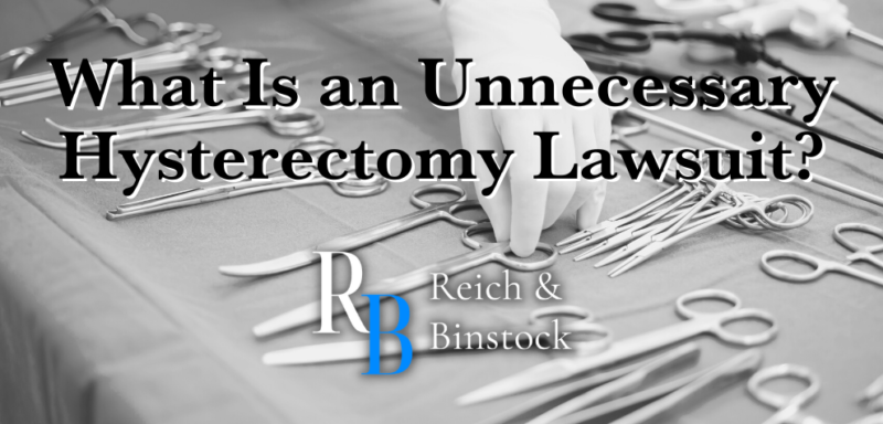 unnecessary hysterectomy lawsuit