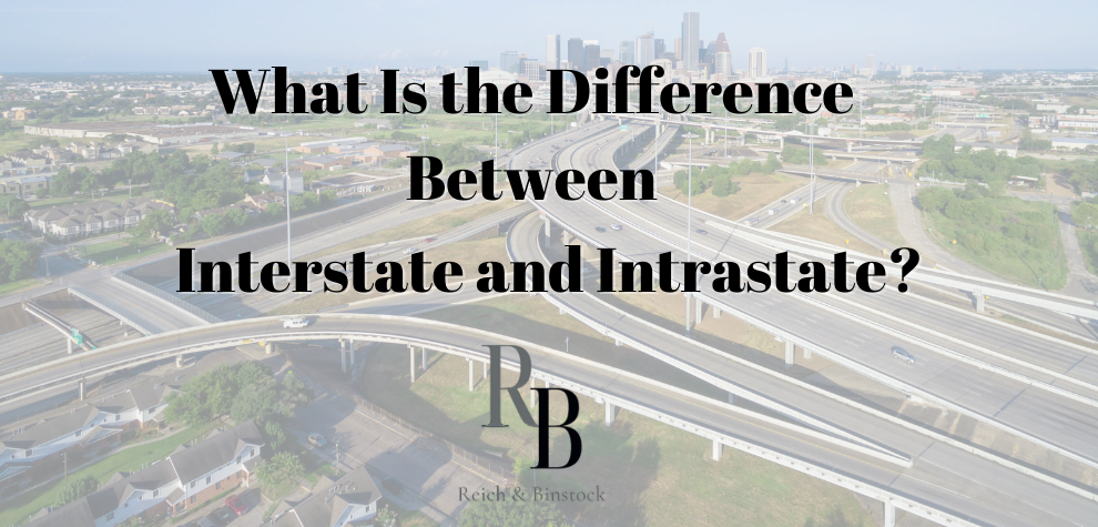 difference between interstate and intrastate