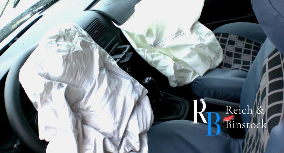 Airbag Injuries and Defects Airbag Injury Lawyer Reich & Binstock