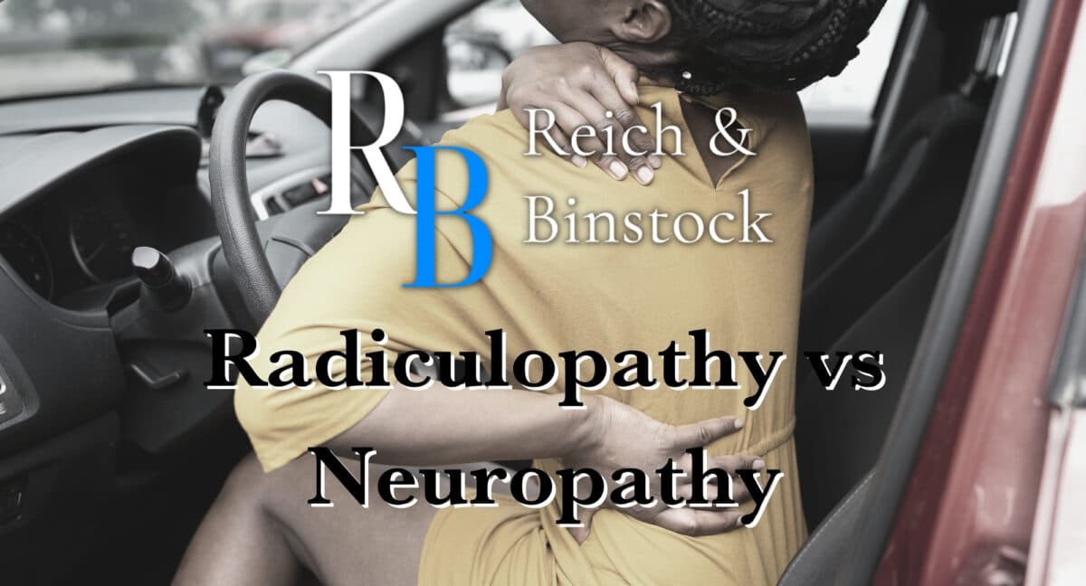 radiculopathy vs neuropathy