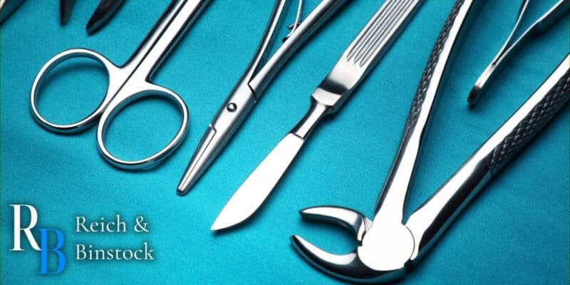 retained surgical instrument lawsuit