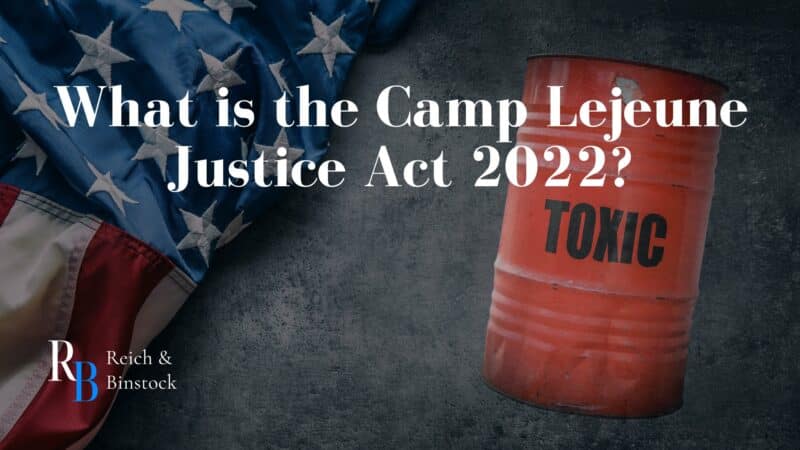 Camp Lejeune Justice Act 2022
