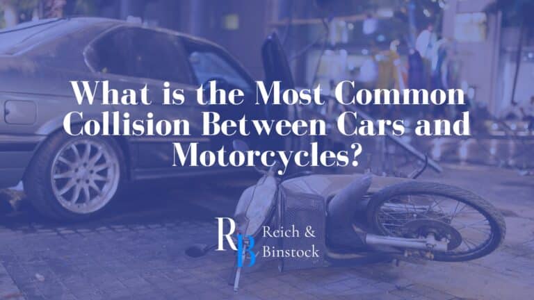 What is the Most Common Collision Between Cars and Motorcycles
