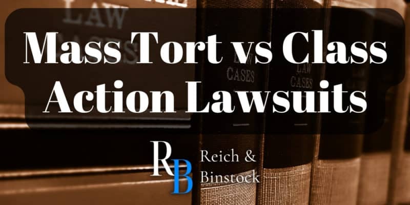 mass tort vs class action