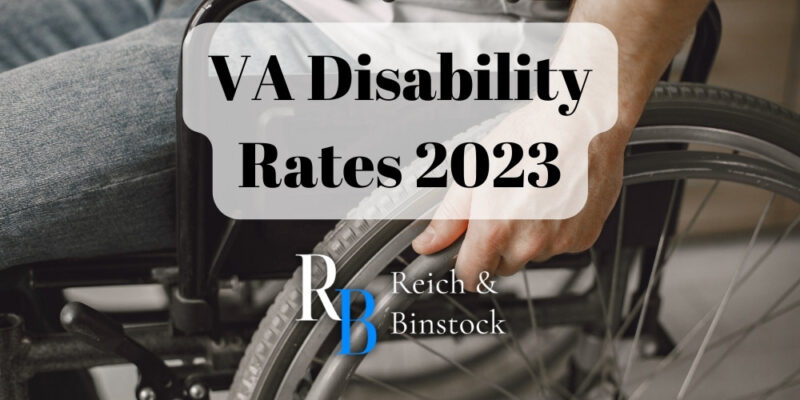 va disability rates 2023