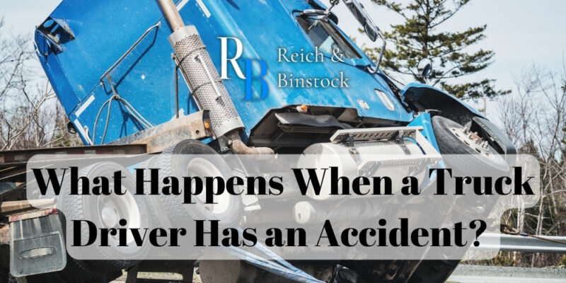 what happens when a truck driver has an accident