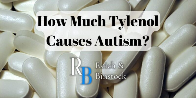 how much tylenol causes autism