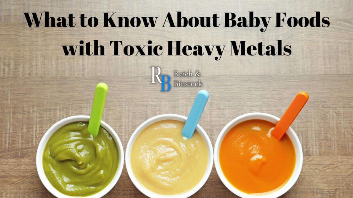 baby foods toxic heavy metals