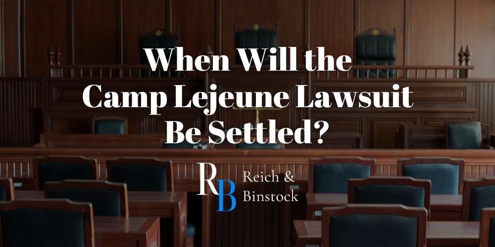 when will the camp lejeune lawsuit be settled